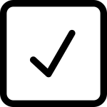 Checkmark Square SVG Icon